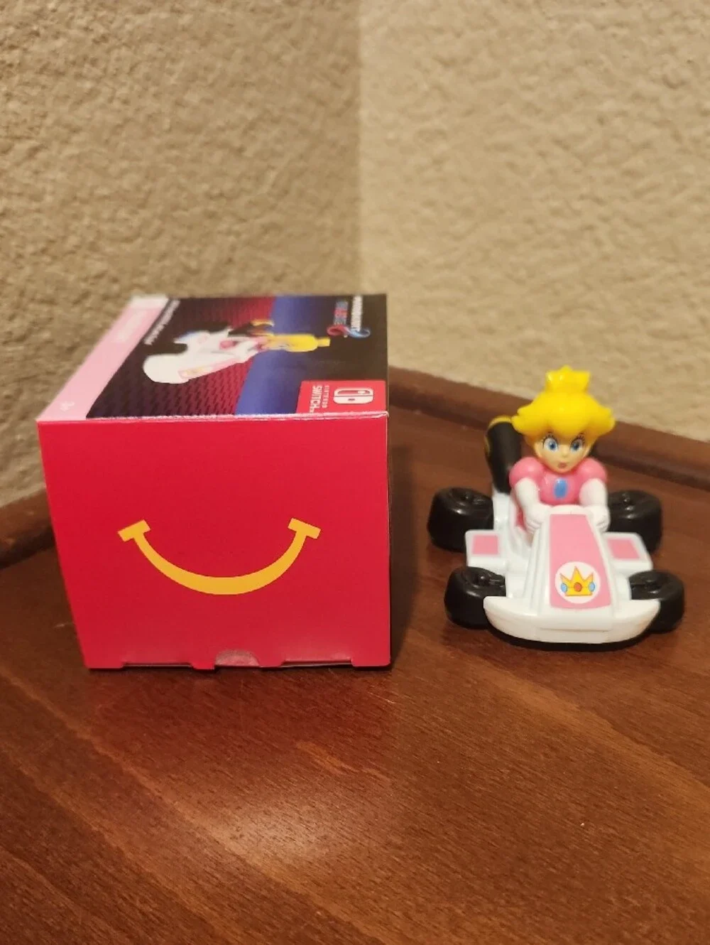 Nintendo Peach Kart McDonald's Toy